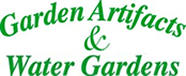 Garden Artifacts & Water Gardens Logo Garden Artifacts & Water Gardens Logo